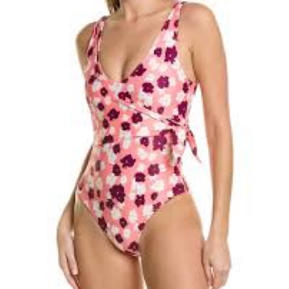 NWT Tanya Taylor Kelly Wrap Swimsuit
